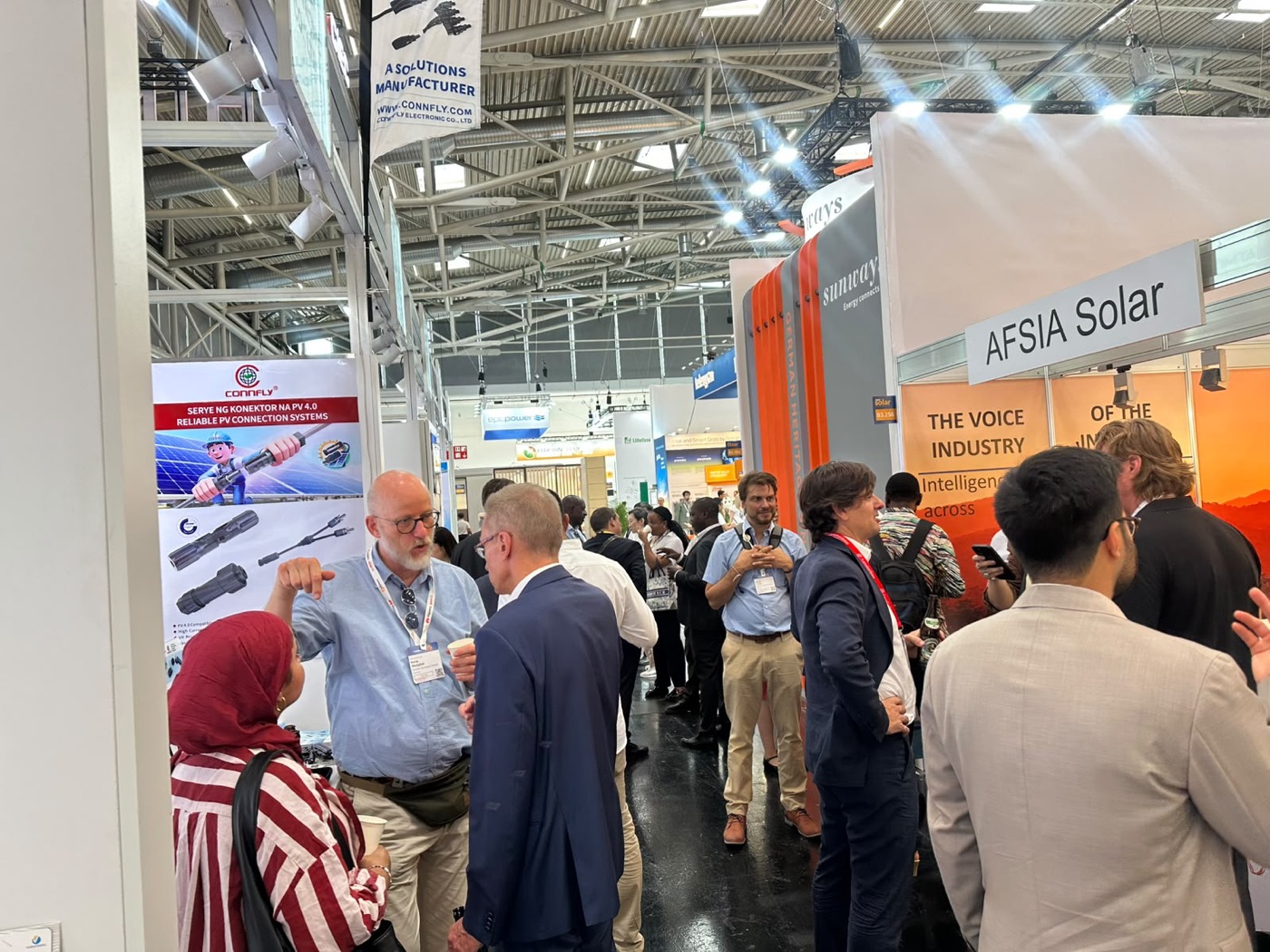 Stand AFSIA Solar à Intersolar Europe