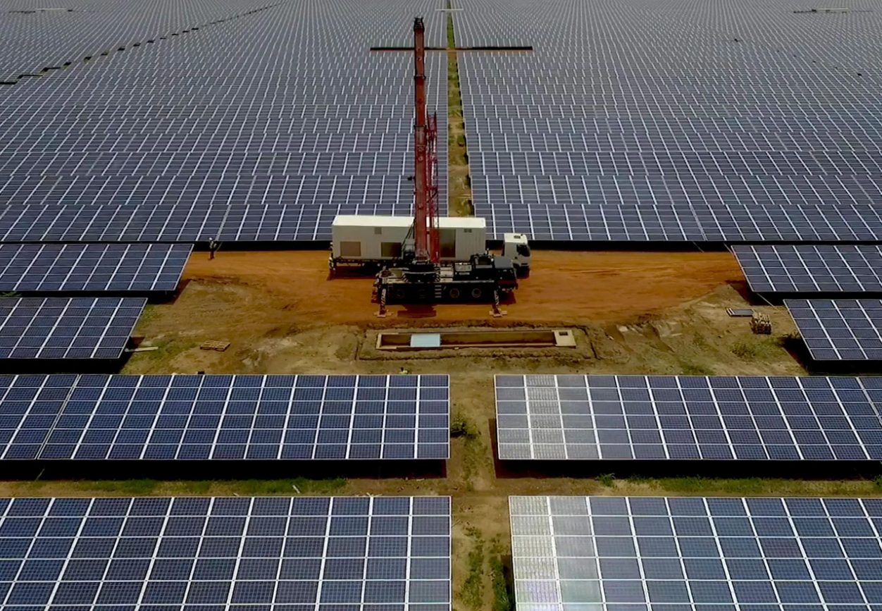 Centrale solaire de Zagtouli, près de Ouagadougou